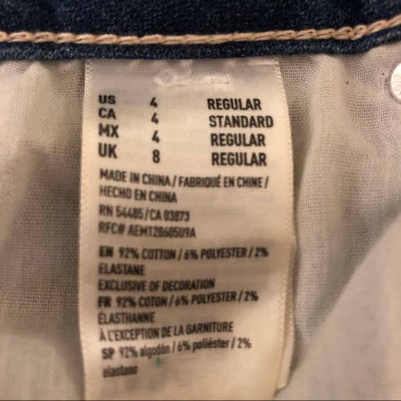 American Eagle Ripped Skinny Jeans - Picture 7 of 7